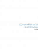 Clasificación de las teorías de la comunicación