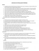 Ejercicios de Estimulación Temprana