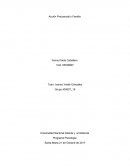 Accion psicosocial y familia