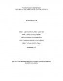 PROYECTO DE INVESTIGACION SISTEMAS DE INFORMACION EN GESTION LOGISTICA