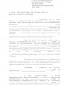 DESAHOGO ADMINISTRATIVO