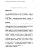 Estudio Monográfico de la Familia