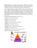 Control de Gestión.- Es un instrumento gerencial, integral y estratégico que, apoyado en indicadores