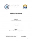 TRASTORNOS ALIMENTICIOS TIPOS DE TRASTORNOS