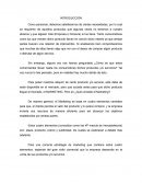 Ensayo sobre una Mezcla del Marketing