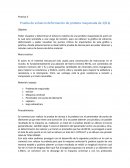 Prueba de esfuerzo deformación de probeta maquinada de 3/8 φ