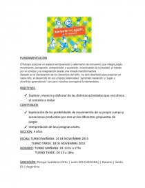 Planificacion paseo FUNDAMENTACION. Página 1