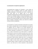 La comunicación en el supervisor organizacional