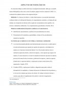 Como son los Aspectos Metodológicos