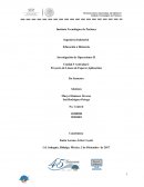 Ejemplo de un Proyecto Final Teoría de Colas