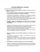 Actividad formativa N° 02 (2015-II) El pensamiento de Maquiavelo