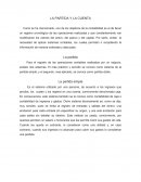 LA PARTIDA Y LA CUENTA