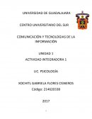 Reporte COMUNICACIÓN Y TECNOLOGIAS DE LA INFORMACIÓN