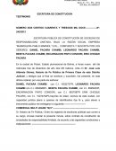 FORMULARIO NOTARIAL