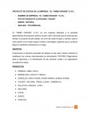 PROYECTO DE COSTOS DE LA EMPRESA “EL TAMBO GRANDE” E.I.R.L