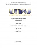 LOS PROBLEMAS DE LA FILOSOFIA