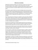 Relato de una anécdota