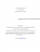 Cuales son los grandes Estilos y reglas de redaccion