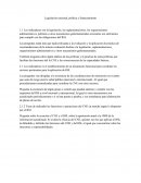 Legislación nacional, política y financiamiento