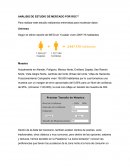 ANALISIS DE MERCADO POR RGC Para realizar este estudio realizamos entrevistas para recolectar datos