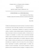 EL NUEVO CONOCIENDO A LA EPISTEMOLOGIA