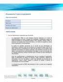 Ejemplo de un anuevo Formato de propuestas TI