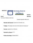 Geología estructural del estado de Zacatecas