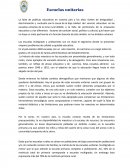 DESARROLLO DE LA SESCUELAS UNITARIAS