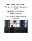 Ejemplo de el Castillo de Chapultepec