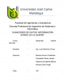 Ejeplo de el sAlmacen de datos