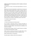 Análisis de la película “Conversaciones con Dios” vinculado con el tema de Credencialismo.