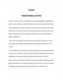 SALUD - TRANSTORNO AUTISTA