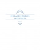 Reciclado de residuos electronicos