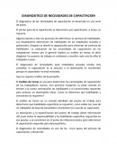DIAGNOSITICO DE NECESIDADES DE CAPACITACION
