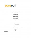 PRIMERA PARTE: MACROECONOMIA MERCADO DE LA MADERA