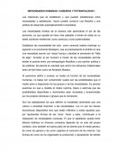 NECESIDADES HUMANAS: CARENCIA Y POTENCIALIDAD