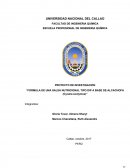 EJEMPLO DE LA FORMULA DE UNA SALSA NUTRICIONAL EN BASE A ALCACHOFA