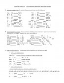 DIFERENTES MODELOS DE REACCIONES QUÍMICAS