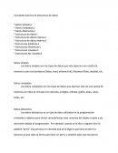 Conceptos basicos de estructura de datos