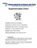 Análisis Estratégico: Supermercados Chinos
