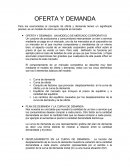 OFERTA Y DEMANDA : UN MODELO DE MERCADO CORPORATIVO
