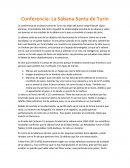 Conferencia: La Sábana Santa de Turín
