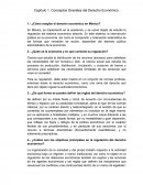 Capítulo 1. Conceptos Gnerales del Derecho Económico