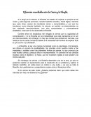 Cual es la Diferencias reconciliables entre Ciencia y Tecnología