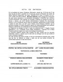 Inventario de un kinder