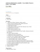 Ejemplo de un Asistente administratiov contable