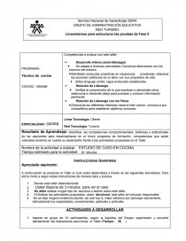 ESTUDIO DE CASO EN COCINA. Página 1