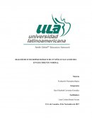Informe DIAGNÓSTICO NEUROPSICOLÓGICO DE UN NIÑO. EVALUACION DEL ENVEJECIMIENTO NORMAL.