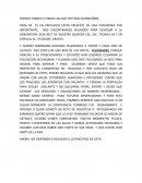 Lista de cotejo para cartel Ejemplo de