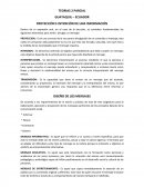 PROYECCIÓN E INTENCIÓN DE UNA INFORMACIÓN